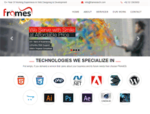 Tablet Screenshot of framestech.com